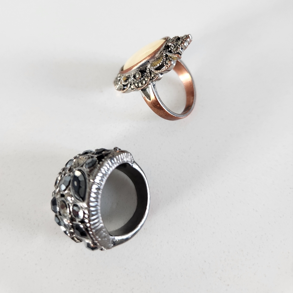 Statement Ring Set - Picture 2 of 3